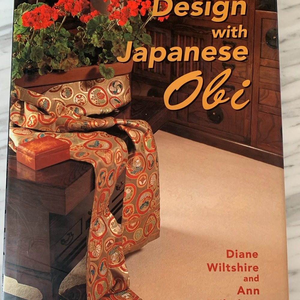 BOUGHT IN JAPAN Design w Obi Coffee Table Book